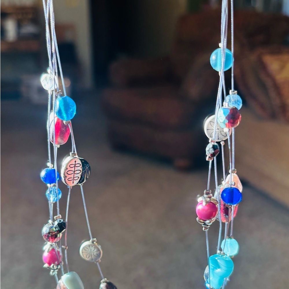 Lia Sophia Multicolor Beaded Necklace